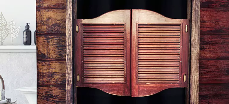 Installing Saloon Door Hinges in Martinez, CA
