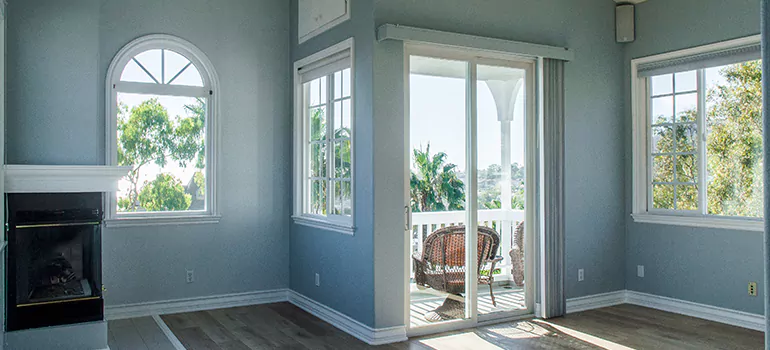 Tempered Glass Sliding Door inMartinez, CA