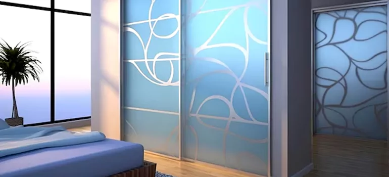 Frosting Glass Cabinet Doors in Martinez, CA